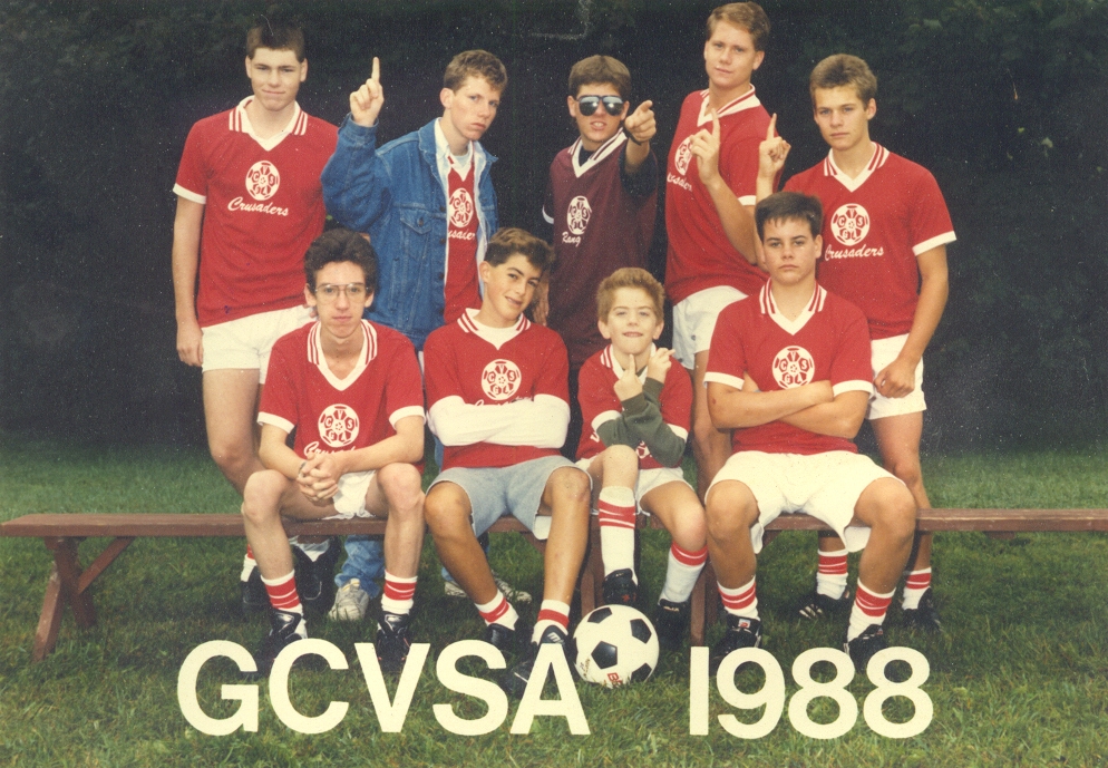 Greater Chester Valley Soccer Association Fall 1988